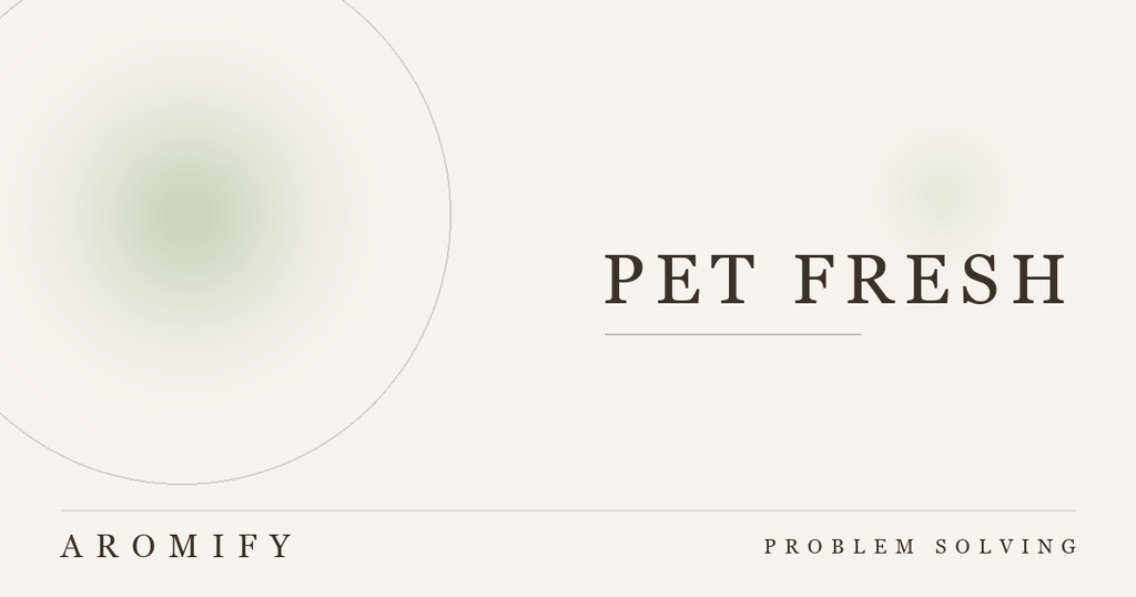 Pet Odor and Home Fragrance: What Actually Works