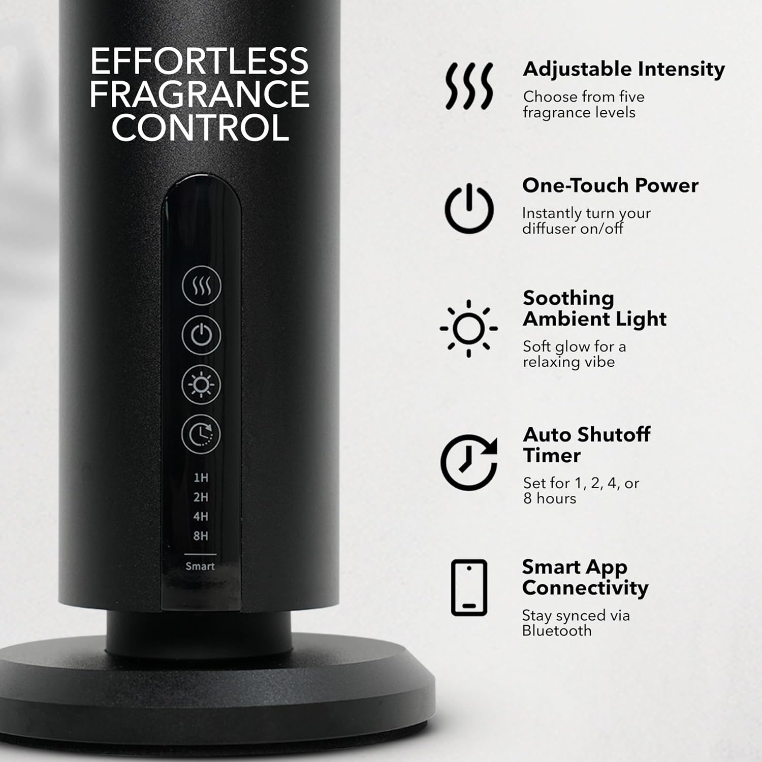 Wireless Scent Diffuser Starter Kit, Black | Aromify